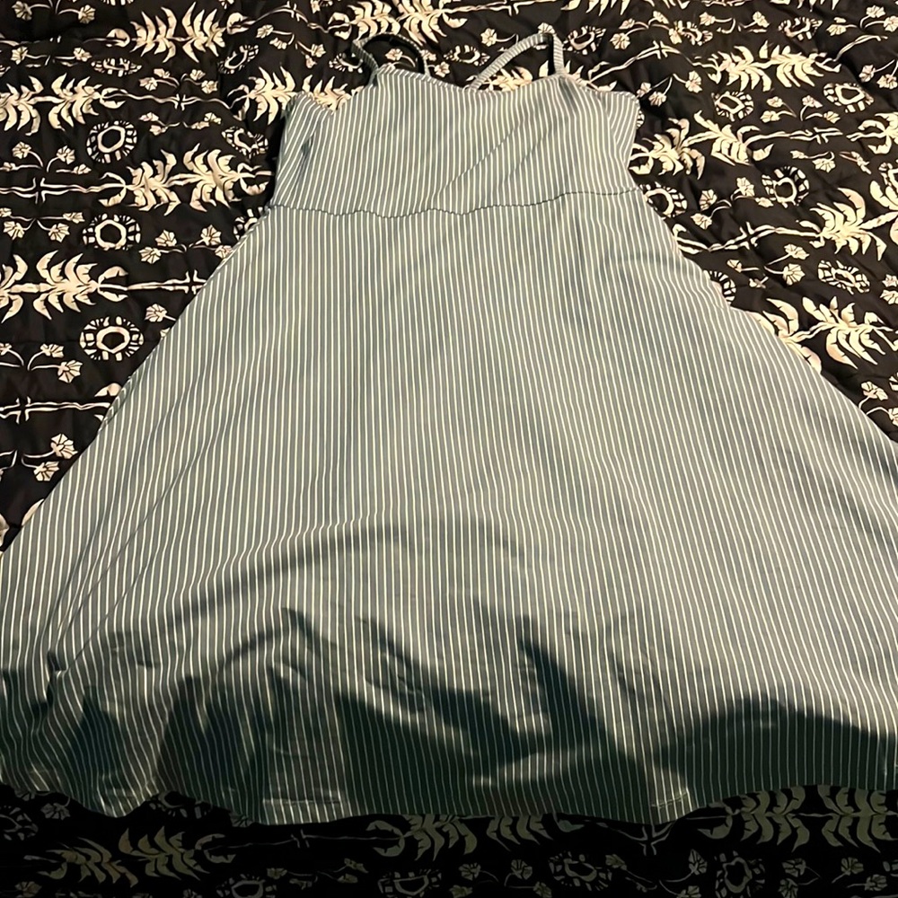 Blue and white dress, never worn